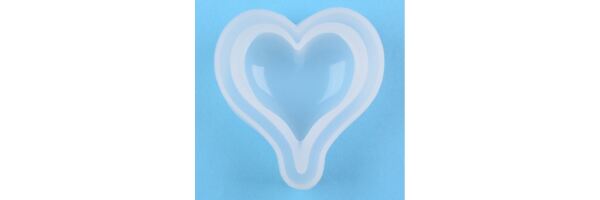Silicone molds for hearts