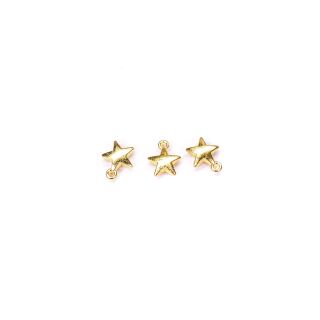 3 charms star gold