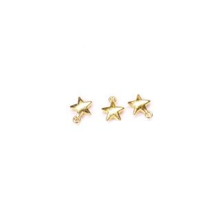3 charms star gold