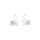 2 kleine Hasen mit Blumenmuster