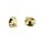 2 cat ears glue on bead caps 14mm gold