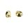 2 Katzenohren Klebekappen 14mm gold