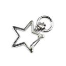 star shaped lobster clasp silver