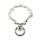 shell shaped lobster clasp silver