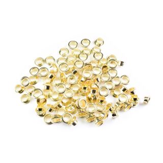 10g Ösen für europäische Perlen gold