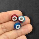 30 Ösen für kleine europäische Perlen silber