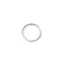 metal frame circle love hope trust dream silver