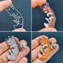 metal frame fox silver