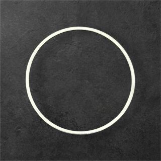 stainless steel metal frames circle 40mm silver