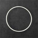 stainless steel metal frames circle 40mm silver