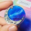 stainless steel metal frames circle 40mm silver