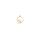 metal frame little circle with sakura gold