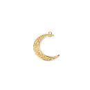 metal frame crescent moon gold