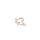 Metallrahmen Herz Spitze gold