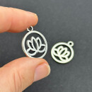 2 metal frame lotus silver