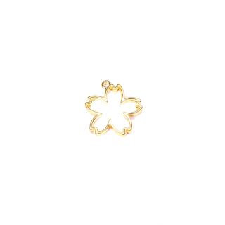 Metallrahmen Sakura gold - Design 1