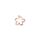 metal frame sakura rose gold - design 1