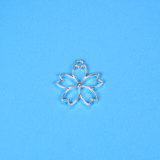 Metallrahmen Sakura Silber - Design 4