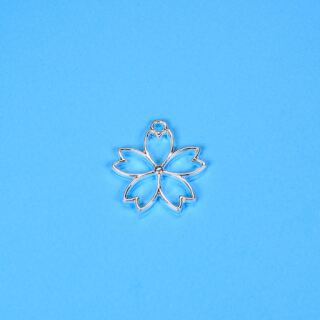 Metallrahmen Sakura Silber - Design 4