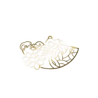 bookmark fan gold - design 1