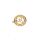 Metallrahmen Triquetra gold