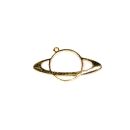 metal frame saturn gold