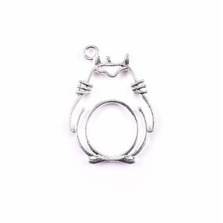Metallrahmen Chinchilla silber - Design 1