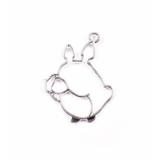 metal frame chinchilla silver - design 2