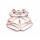 bezel christmas bells rose gold