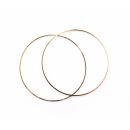 2 Metallrahmen Kreis 50mm gold