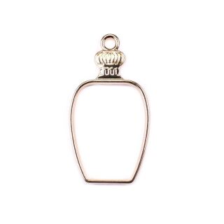 bezel perfume bottle gold