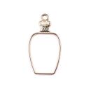 bezel perfume bottle gold