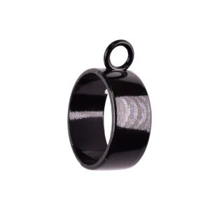 bezel thick circle 19mm black