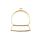 bezel snowglobe gold