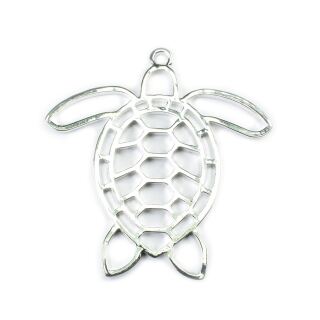 bezel turtle silver
