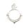 bezel anchor matte silver