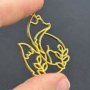 bezel forest fox gold