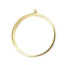 bezel thick circle 35mm gold