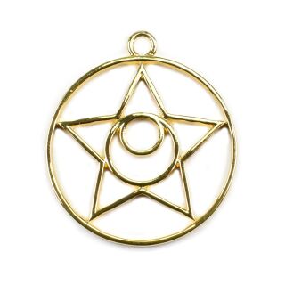 Lünette Sailor Moon Sternbrosche gold