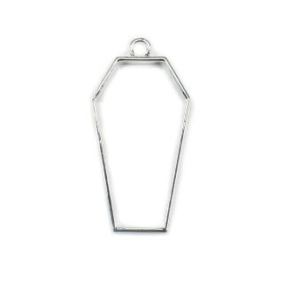 bezel coffin silver