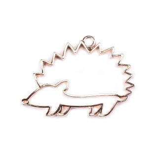 bezel hedgehog rose gold