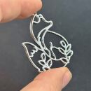 bezel forest fox silver