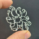 bezel nine-tailed fox silver