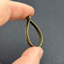 Lünette Tropfen antike bronze