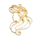 bezel head woman gold - design 1