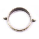 linking bezel thick circle 24mm bronze