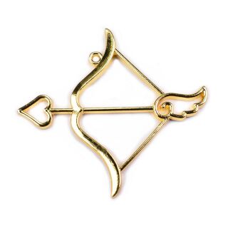 bezel zodiac sign Sagittarius gold - design 2