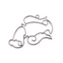 bezel zodiac sign Aquarius silver - design 2