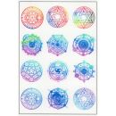 colored film sheet - magical circles