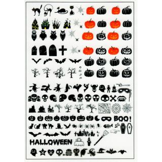 black film sheet - halloween